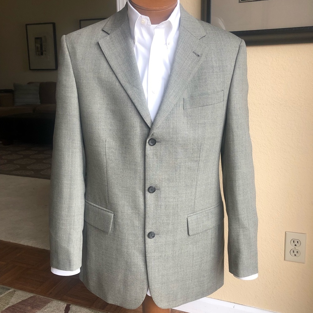 Vintage Oscar De La Renta 3 Button Coat Size 40L